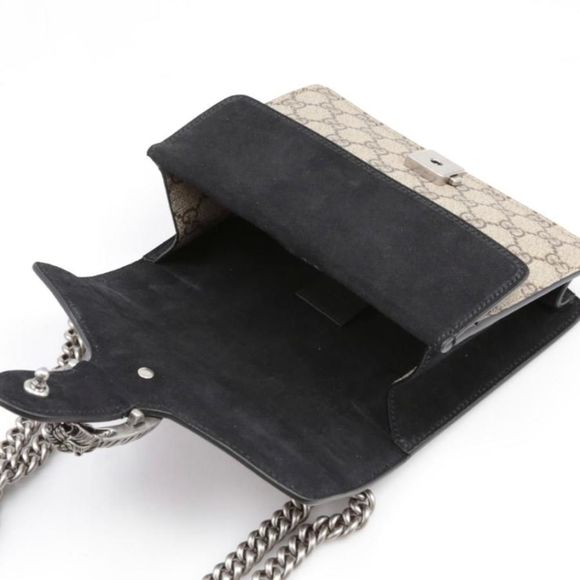 Gucci GG Supreme Mini Shoulder Bag Dionysus Chain - Picture 6 of 6